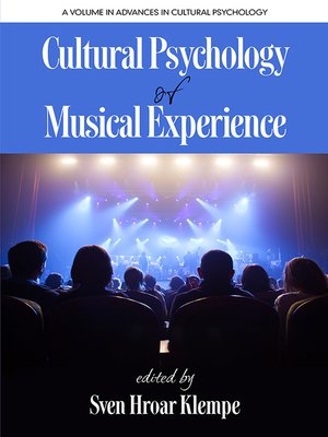 cover image of Cultural Psychology of Musical Experience